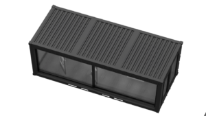 Mobile Showroom Vindors B2B Black 6 m